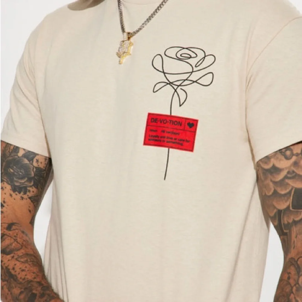 Fashion nova Loyalty Love And Care Short Sleeve Tee - Taupe